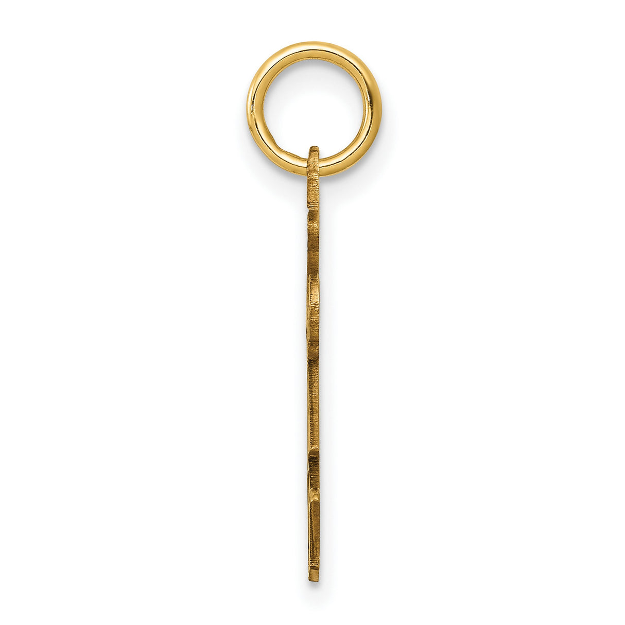 Kid Charm Pendant in Real 14k Yellow Gold