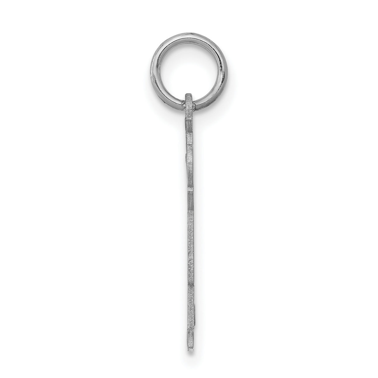 Kid Charm Pendant in Real 14k White Gold