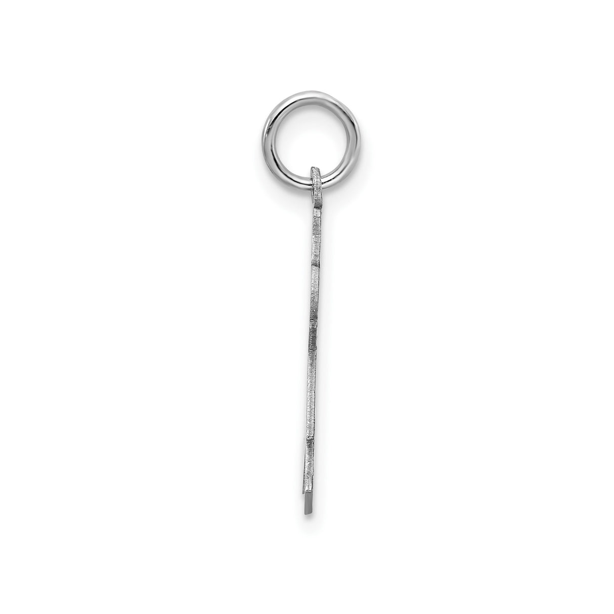 Sterling Silver Girl Charm Pendant with Bow, Mother Daughter Family Jewelry Keepsake