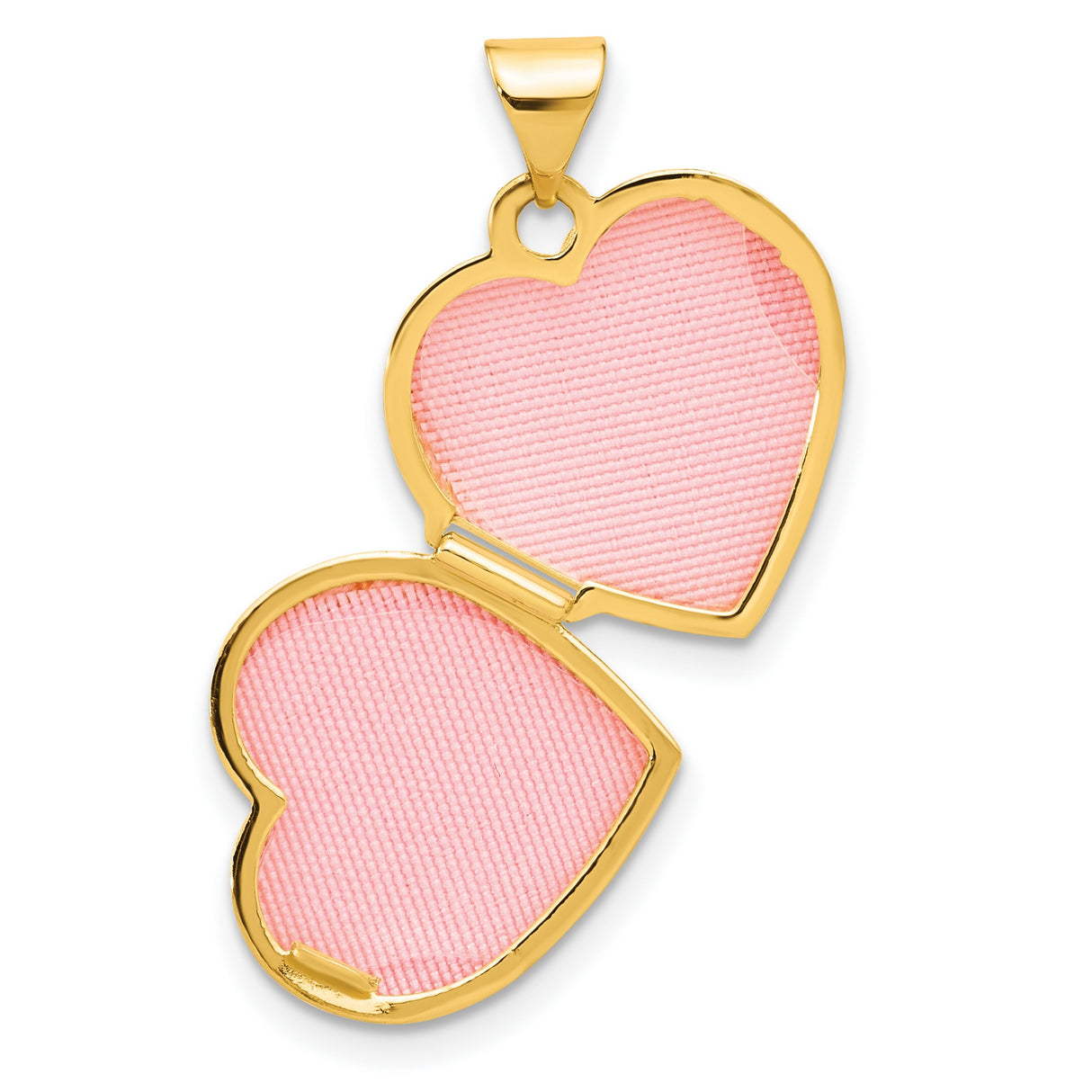 14k Multi-Tone Gold Heart Locket Pendant with Infinity Symbol, Love of My Life Design