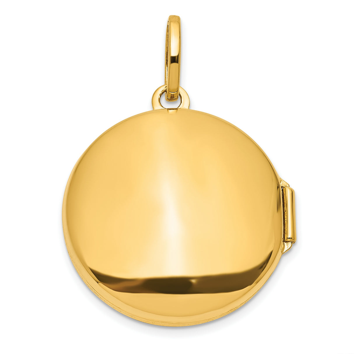 14k Multi-Tone Gold Locket with Diamond, Crescent Moon and Star Celestial Pendant for Women