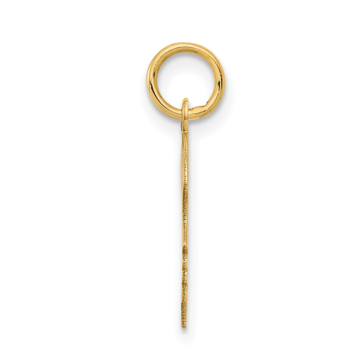 14k Yellow Gold Pendant with Motherhood Profile, Symbolic Family Charm for Women