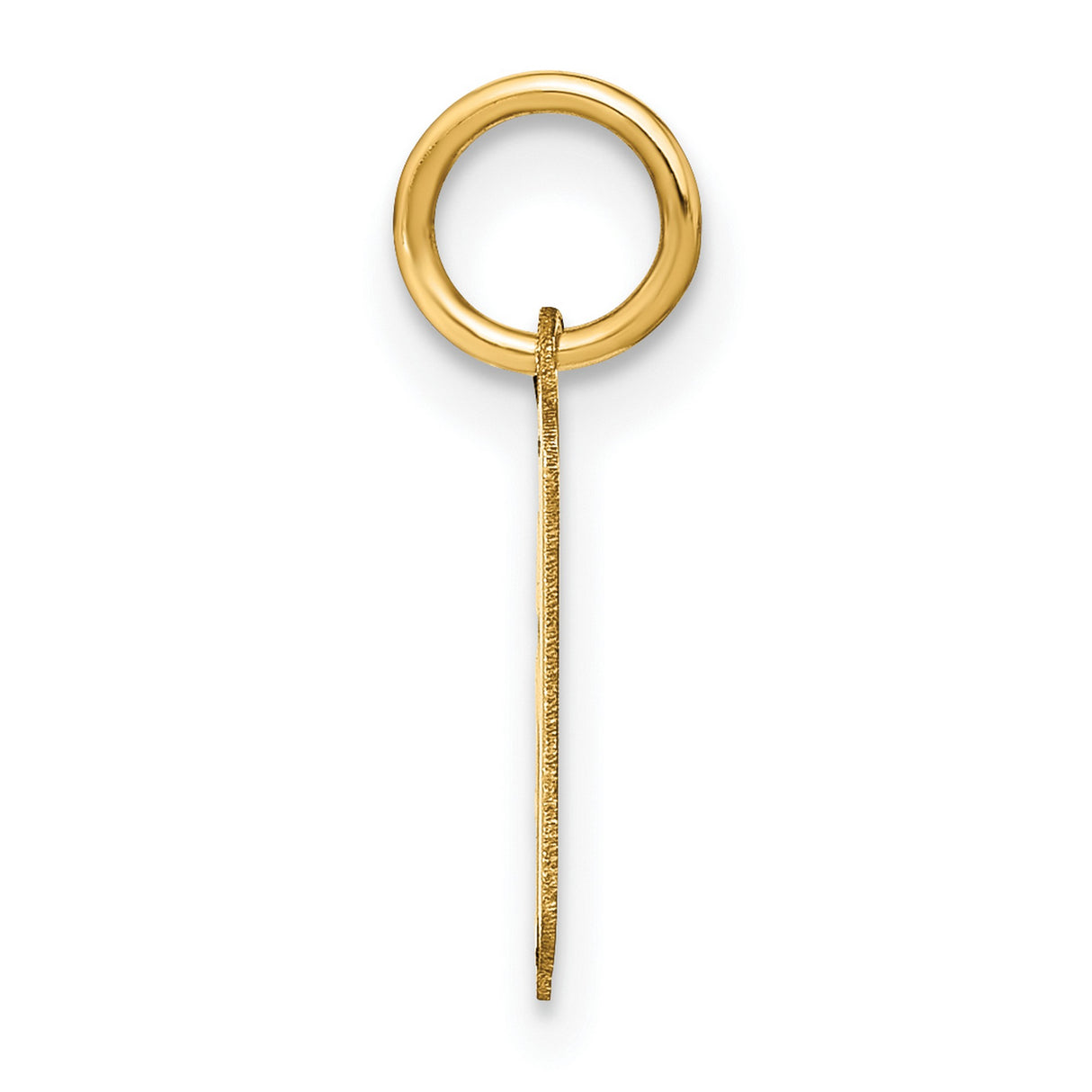 14k Yellow Gold Chai Pendant, Hebrew Life Symbol Charm, Spiritual Jewish Jewelry for Men and Women