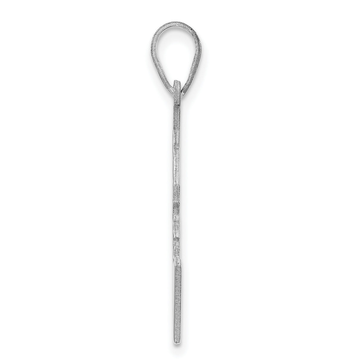 Polished Idaho State Shaped Charm Pendant in Real 925 Sterling Silver