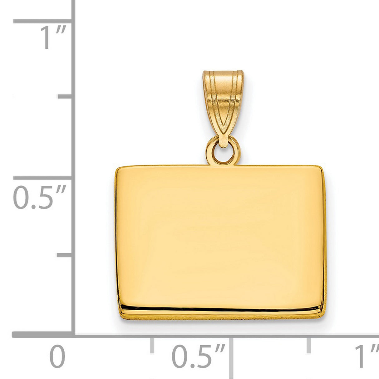 Gold Plated Wyoming State Charm Pendant in Real 925 Sterling SIlver