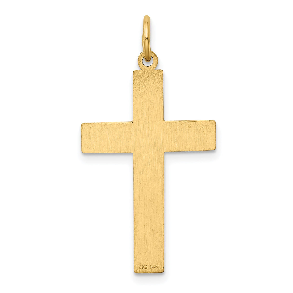 14k Yellow Gold Celtic Cross Pendant with Intricate Knot Design, Christian Religious Symbol
