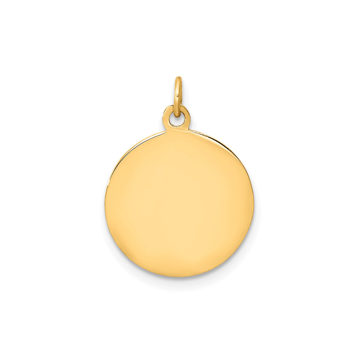 14k Yellow Gold Saint Luke Pendant with Winged Ox, Medical Symbol, and Prayer Engraving