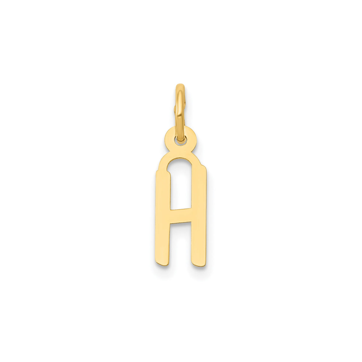 14k Yellow Gold Chai Pendant, Traditional Jewish Symbol of Life and Faith for Men or Women