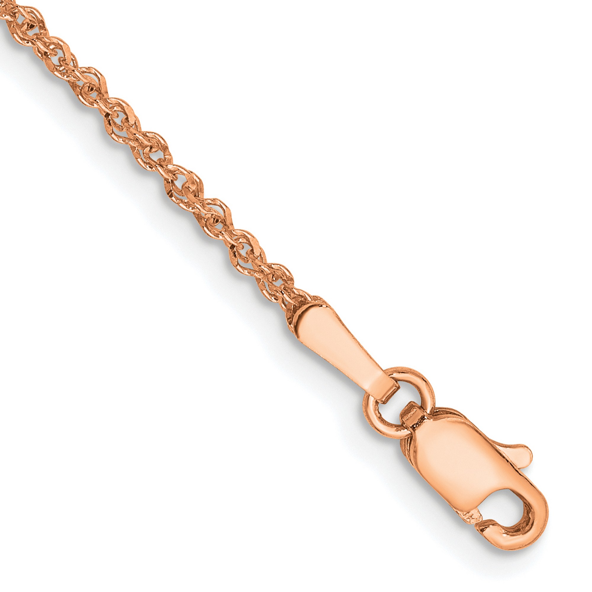 Rose gold sale ankle bracelet