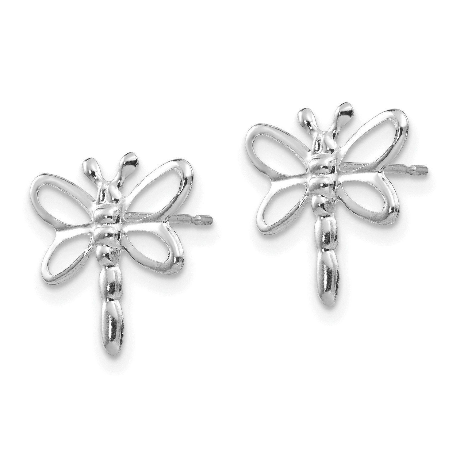 Wholesale Handmade Dragonfly Earrings w Crystal White Pearl by Sosie Designs