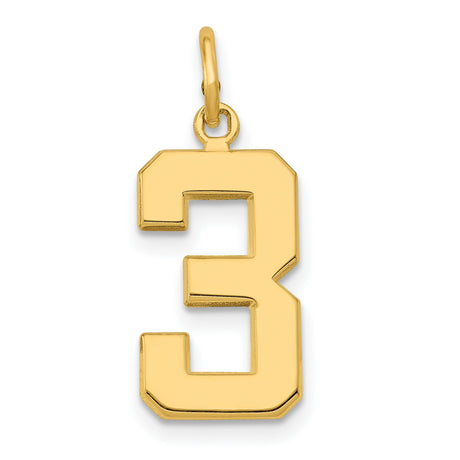 Number Charms and Pendants