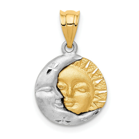 Celestial Sun and Moon Charms and Pendants