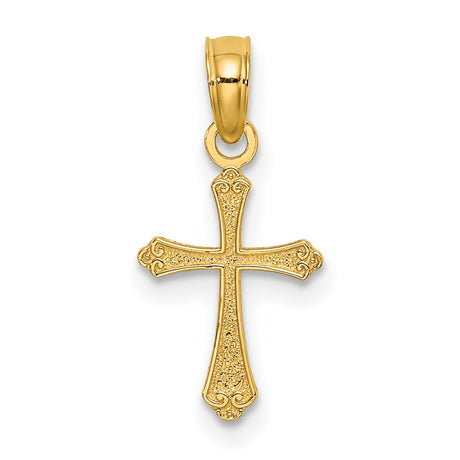 Fleur de Lis Cross Pendants and Charms