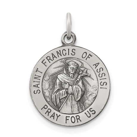 Saint Francis of Assisi Patron Saint Medals and Religious Pendants