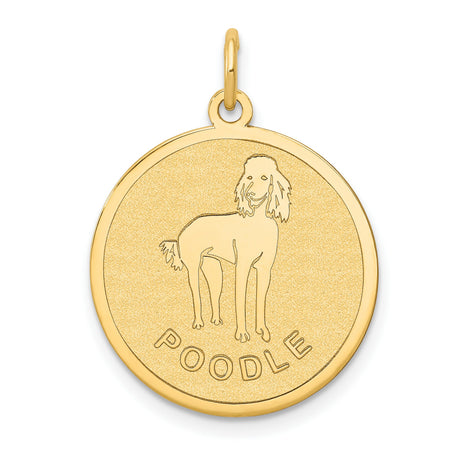 Poodle Charms and Pendants
