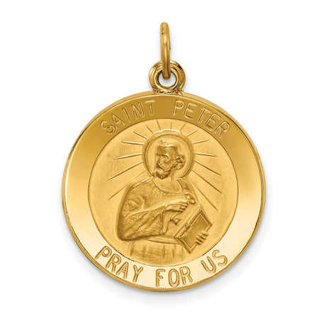 Saint Peter Patron Saint Medals and Religious Pendants