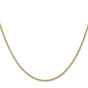14K Yellow Gold 1.5 mm Rope Chain Necklace, Polished