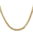10K Yellow Gold 4.75 mm Polished Chain Necklace