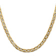 10K Yellow Gold 5.5 mm Polished Chain Necklace