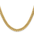 10K Yellow Gold 6 mm Polished Chain Necklace