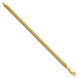 10K Yellow Gold 6 mm Polished Chain Bracelet