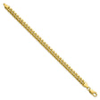 10K Yellow Gold 6.75 mm Polished Chain Bracelet