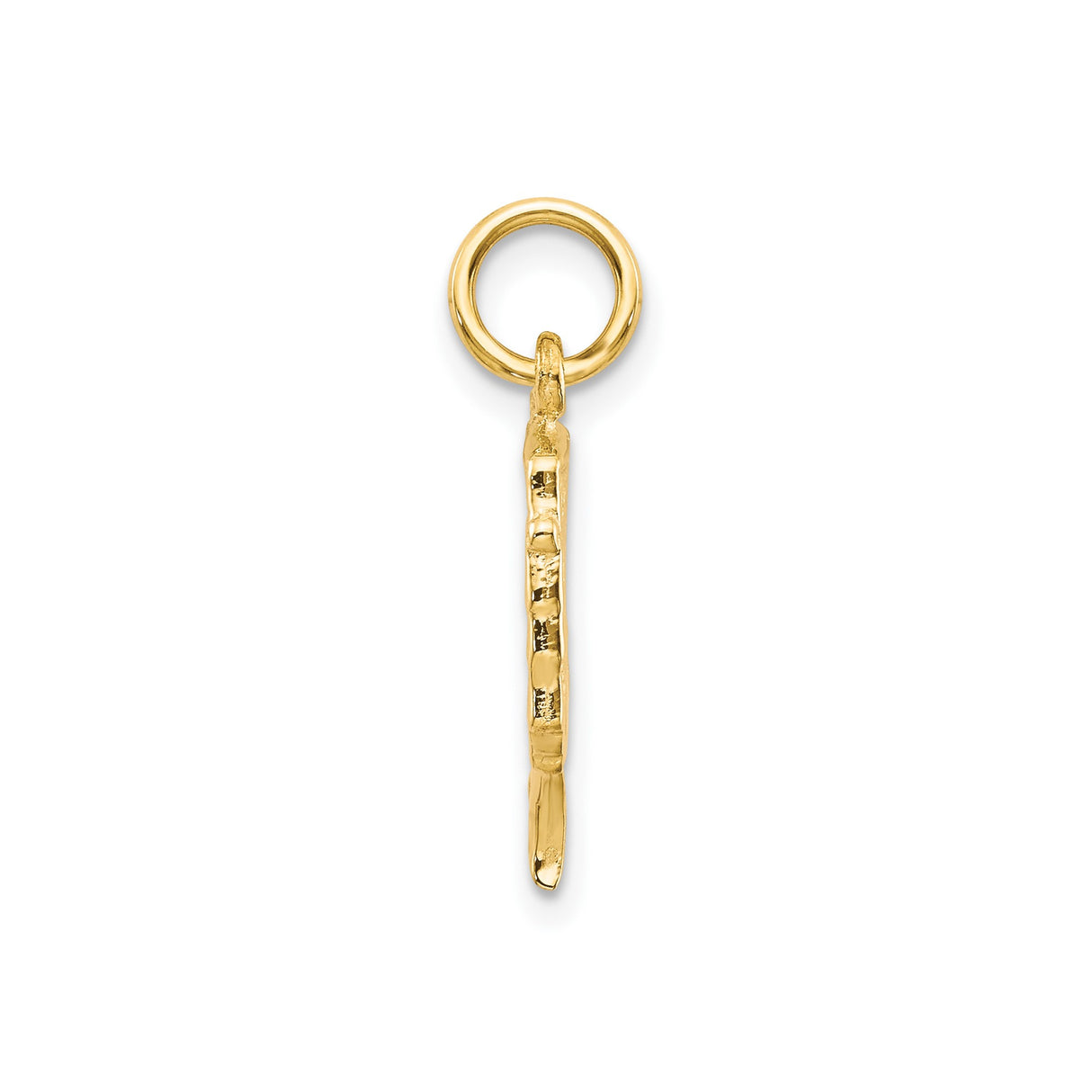 10k Yellow Gold Nefertiti Pendant, Egyptian Queen Profile Charm, African Heritage Amulet