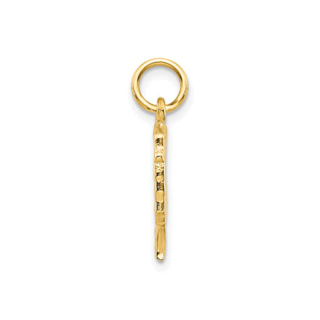10k Yellow Gold Nefertiti Pendant, Egyptian Queen Profile Charm, African Heritage Amulet
