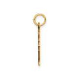 10k Yellow Gold Nefertiti Pendant, Egyptian Queen Profile Charm, African Heritage Jewelry