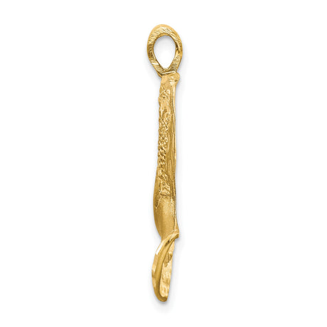 10k Yellow Gold Nefertiti Pendant, Detailed Egyptian Queen Bust Charm, Afrocentric Jewelry