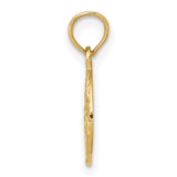 10k Yellow Gold Star of David Pendant with Hebrew Chai Symbol, Unisex Judaica Charm