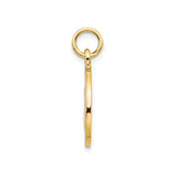 10k Yellow Gold St. Jude Thaddeus Pendant with Pray for Us Inscription, Catholic Medal