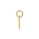 10k Yellow Gold Mom Pendant with Elegant Script Design for Women