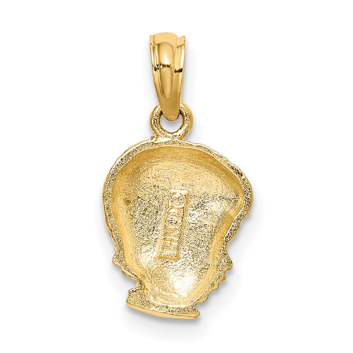 10k Yellow Gold Boy Profile Pendant with Detailed Face, Sentimental Memorial Charm