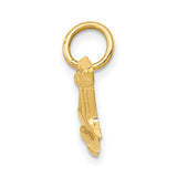 10k Yellow Gold Hammerhead Shark Pendant, Polished Nautical Marine Life Theme, Unisex Design