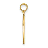 BEST FRIENDS Break-A-Part Heart Charm Pendant in Real 10k Yellow Gold