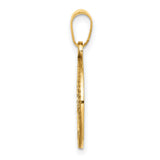 10k Yellow Gold Tree of Life Pendant with Detailed Openwork Design for Women or Unisex Wear