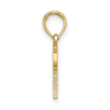 10k Yellow Gold Heart Hands Pendant, Symbol of Love and Unity, Minimalist Charm