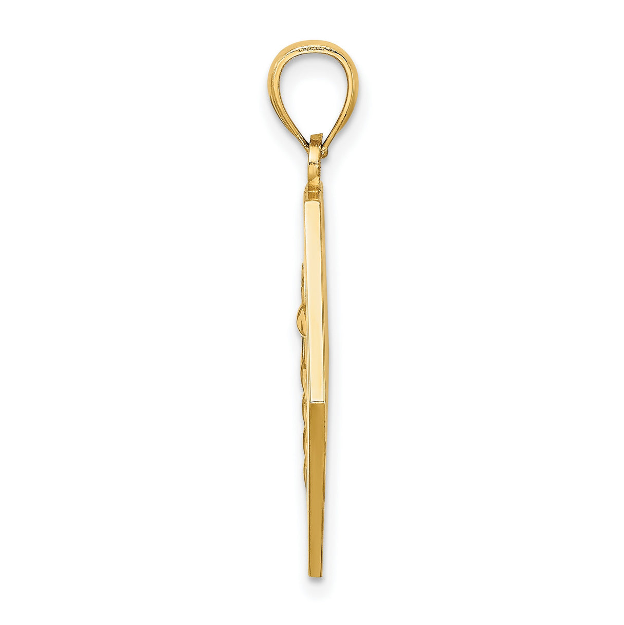10k Yellow Gold Medical Pendant with Caduceus and Star of Life Symbols