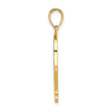 10k Yellow Gold Pendant, Hamsa Hand with Star of David, Spiritual Jewish Symbol for Women or Unisex