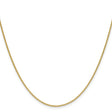 10K Yellow Gold 1.5 mm Cable Chain Necklace