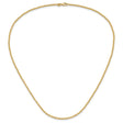 10K Yellow Gold 2 mm Polished Chain Necklace
