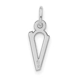 10k White Gold Ankh Pendant, Minimalist Egyptian Symbol of Life, Spiritual Charm for Women or Unisex Wear