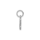 10k White Gold Praying Hands Pendant, Religious Christian Jewelry for Men and Women