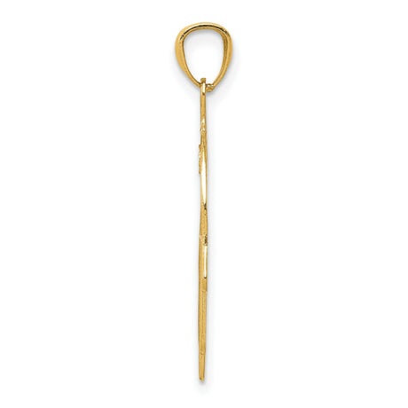 10k Yellow Gold Hamsa Hand Pendant with Starburst and Filigree Design, Spiritual Amulet Jewelry