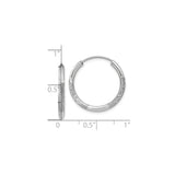 14k Yellow Gold Double Hoop Earring Jackets with Round Cubic Zirconia Studs for Women