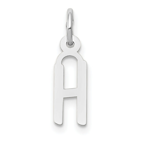 10k White Gold Chai Pendant, Hebrew Symbol for Life, Jewish Faith Charm for Women or Unisex