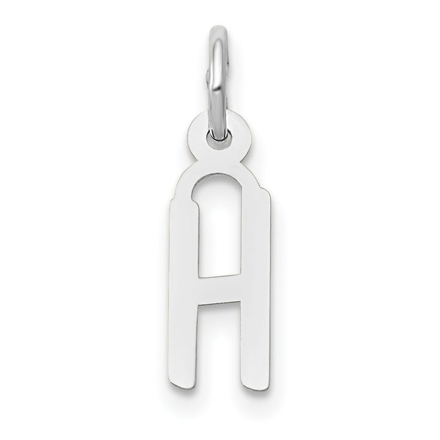 10k White Gold Chai Pendant, Hebrew Symbol for Life, Jewish Faith Charm for Women or Unisex
