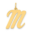 10k Yellow Gold Scorpio Zodiac Pendant, Polished Astrology Charm for Women or Unisex Wear
