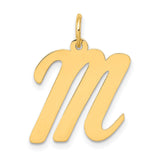 10k Yellow Gold Scorpio Zodiac Pendant, Polished Astrology Charm for Women or Unisex Wear